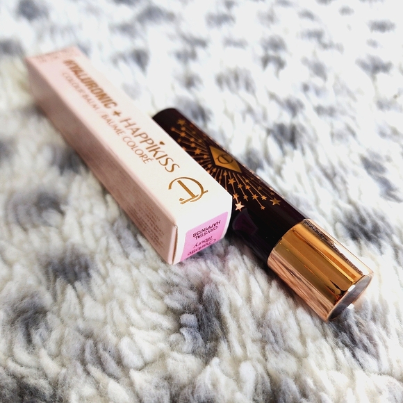Charlotte Tilbury Hyaluronic Happikiss Lipstick Balm in Crystal Happikiss NIB - Picture 2 of 4